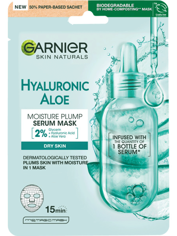 Hyaluronic Aloe textilmaszk